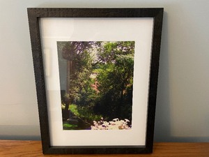 lot 214 image: Nature View Framed Print Measuring 12 14 Inches Wide By 15 14 Inches Tall.