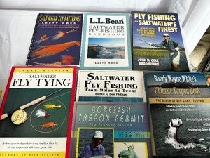 Lot of Fly Fishing and Fly Tying Books