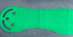 Indoor Putting Green. 8 Feet 9 Inches Long by 3 Feet Wide.