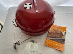 Nordic Ware Stovetop Kettle Smoker and Wood Roaster.