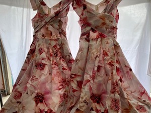 Two Verne Garden Dresses with Pockets. Sizes Unknown, One Is Larger Than the Other, But Both Are on the Smaller Side.