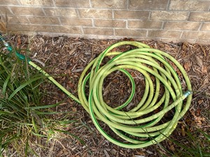 Green Garden Hose.