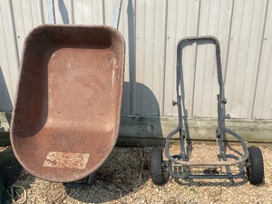 Wheelbarrow And Muck Cart