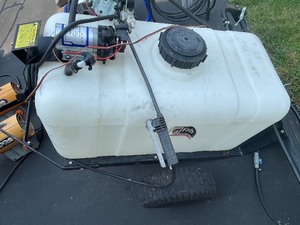 Agra - Fab 45 Gallon Sprayer Has Two Pumps But Currently Not Working.
