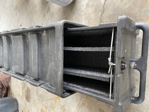 Single Drawer Rolling Truck Drawer With Pads. No Key.