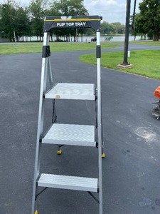 Folding Gorilla Ladders, Hybrid, Stepladder