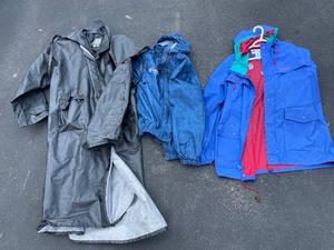 Variety Of Rain Coats Size XL