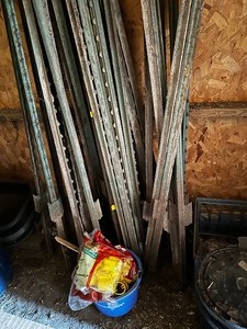 Tpost Safety, Caps, And Fence Equipment And A Variety Of Posts