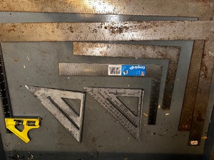 Steel framing squares