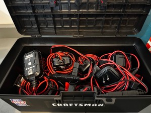 Box of Noco Genius 1 battery charger