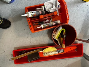 Miscellaneous drywall tools