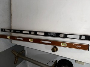 Two 48 inch levels