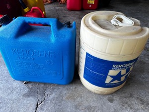 Two Kerosene Cans