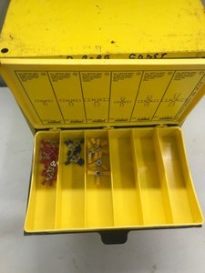 lot 162 image: 5 Drawer Parts Organizer Full of Parts