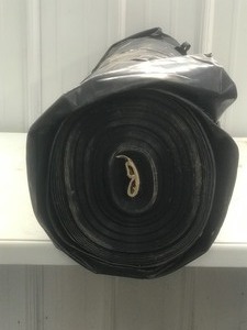 lot 191 image: Roll of Black Plastic Poly
