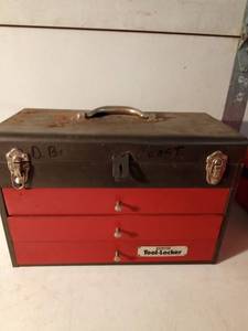 lot 78 image: Tool box of misc.