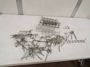 lot 36 image: Peg board hooks