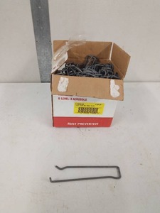 lot 22 image: Box of peg board hooks