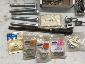 lot 245 image: Palslode Finish Staples, Bosch Finish Nails and More