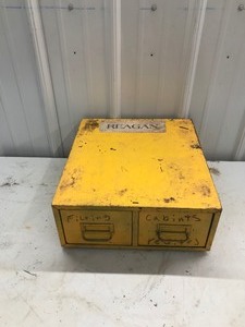 lot 249 image: 2 Drawer Parts Organizer