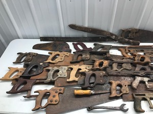 lot 119 image: Lot of Vintage Saws