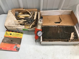 lot 263 image: 8D & 16D Clipped Head Nails for Senco, Paslode & Hitachi  Roofing Nails & More