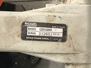 lot 276 image: Rigid Metal Cutting Saw
