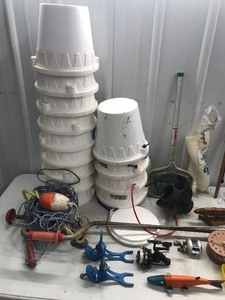 lot 308 image: Lot of Fishing Items