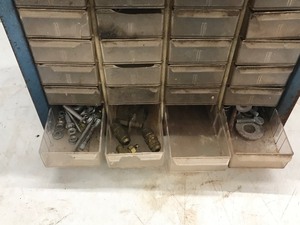 lot 312 image: Parts Organizer with Contents