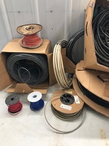 lot 321 image: Assortment of Hoses & Wire