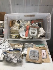 lot 347 image: Lot of Electrical Outlets, Covers & More