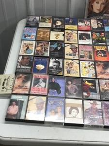 lot 376 image: Lot of Music Cassette Tapes  8 Track & CDs