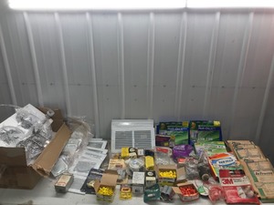 lot 391 image: Window Insulating Kits - Weather Stripping - Electrical - Outlet Boxes - Connectors & More