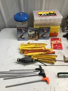 lot 401 image: Lot of Fishing  Camping & Hunting Items