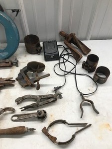 lot 417 image: Flywheel puller and more