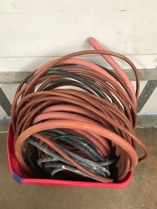 lot 418 image: Rubber hoses