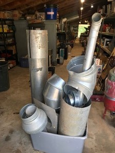 lot 433 image: Duct work and roof vents