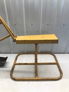 lot 570 image: Vintage childs all metal sit and play excavator