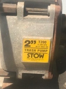 lot 692 image: Stow Trash Pump