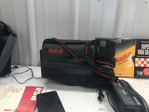 lot 609 image: RCA camcorder VHS model CC547
