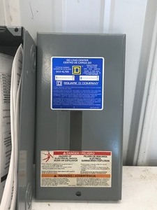 lot 625 image: New Square D circuit breaker box in original box