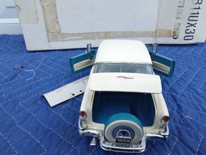 lot 540 image: Franklin Mint 1955 Belair 2 Door Hardtop Precision model die cast car