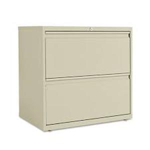Alera Putty 2 LegalLetter Size Drawers Lateral File Cabinet, 30 x 18.63 x 28 inch