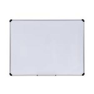 Universal Magnetic Steel Dry Erase Marker Board, 48 x 36, White Surface, AluminumPlastic Frame (43734)