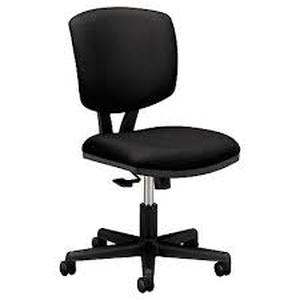 HON� Volt Series Task Chair with Synchro-Tilt, Supports Up to 250 lb, 18 to 22.25 Seat Height, Black
