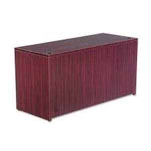 Alera Valencia Series Credenza Shell, 59 18w x 23 58d x 29 12h, Mahogany