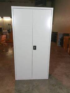 OIF Storage Cabinets, 36 x 18 x 72, Light Gray