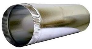 lot 37 image: Master Flow 12 in. x 5 ft. Round Metal Duct Pipe