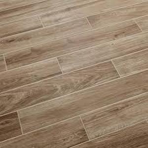 lot 49 image: Daltile Trace Meadow 6 in. x 36 in. Golden Brown Glazed Porcelain Floor and Wall Tile (Approx. 74.5 Sq ft)