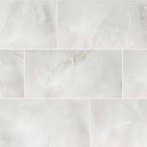 lot 60 image: Daltile Kemperstone Onyx Gray Polished 12 in. x 24 in. Glazed Porcelain Stone Look Floor and Wall Tile (410.4 sq. ft.)